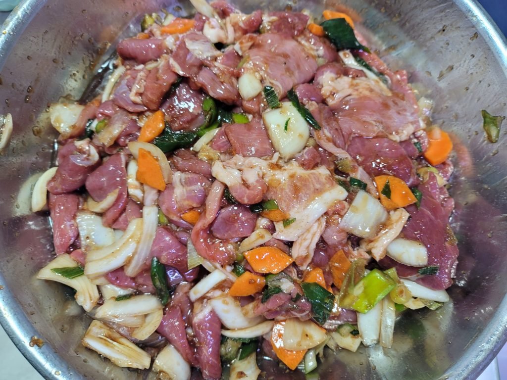 간장돼지불고기 레시피 앞다리살불고기 든든고기반찬 만드는방법_5