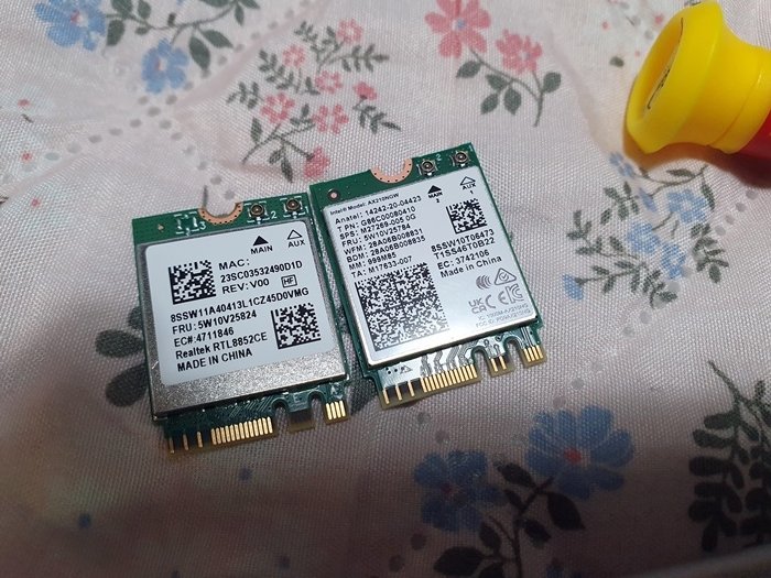 레노버 씽크북 16ARP G7 R7 인텔 무선랜카드 교체방법_7