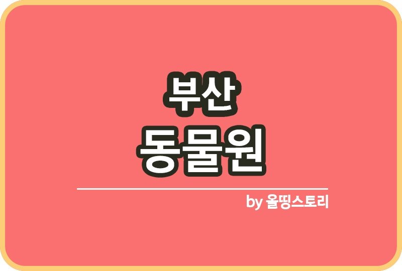 부산 동물원 부산 가볼만한곳 부산동물원_썸네일