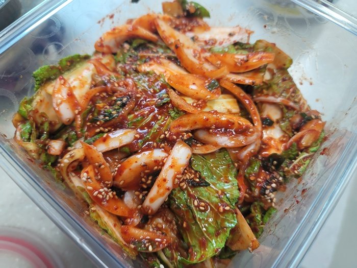 봄동김치 만드는방법 봄동무침 봄동요리_4